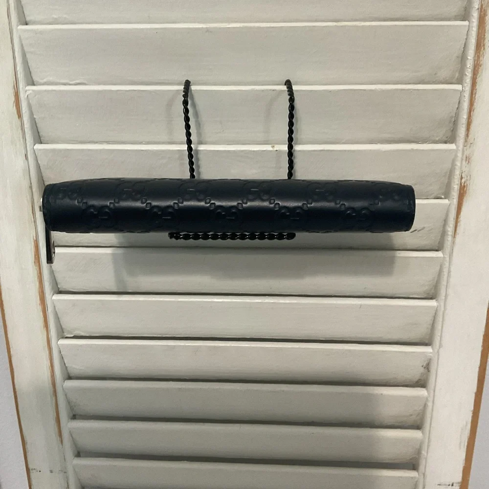 Gucci Wallet GG Logo Navy - Picture 7 of 14